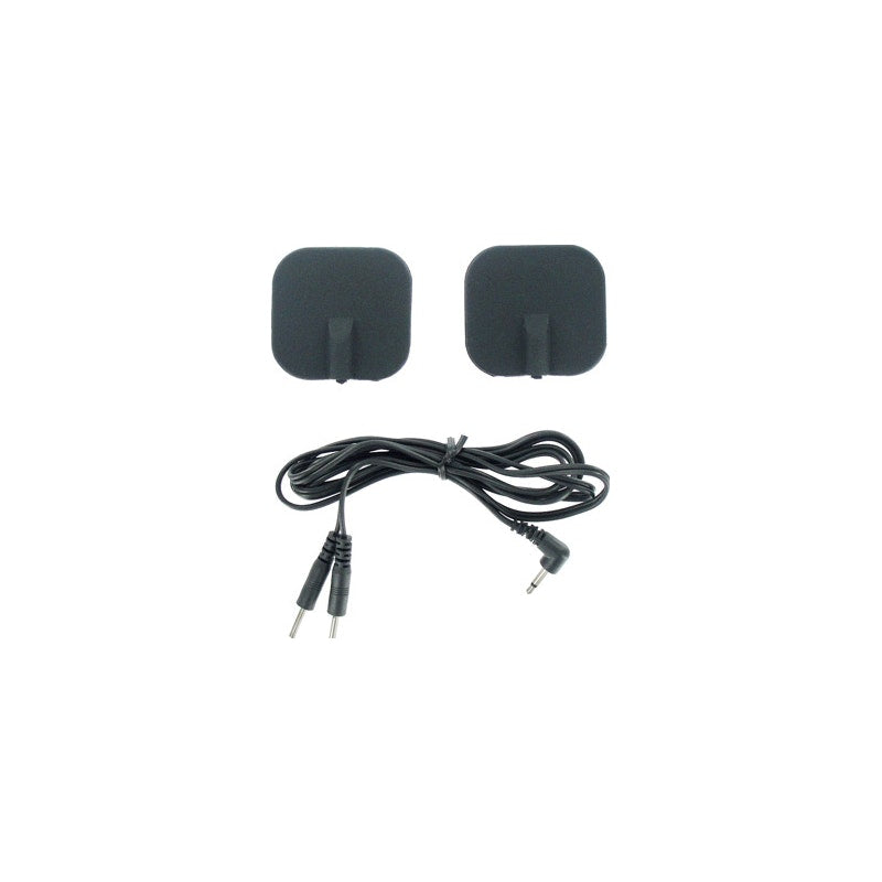 Zeus Deluxe Black Electro Pads 2 Pk