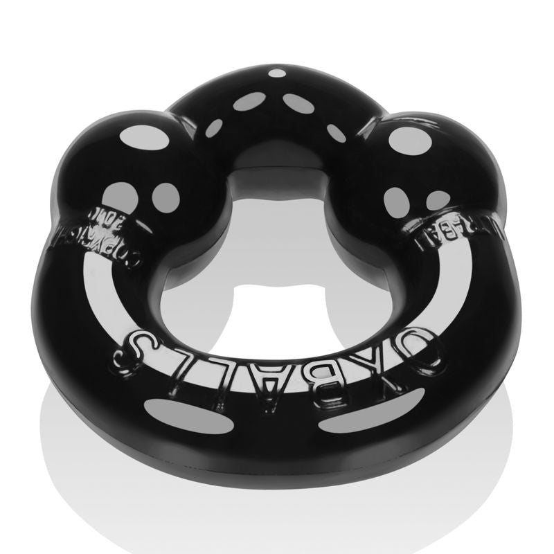 Ultraballs 2 Pk Cockring Black And Clear