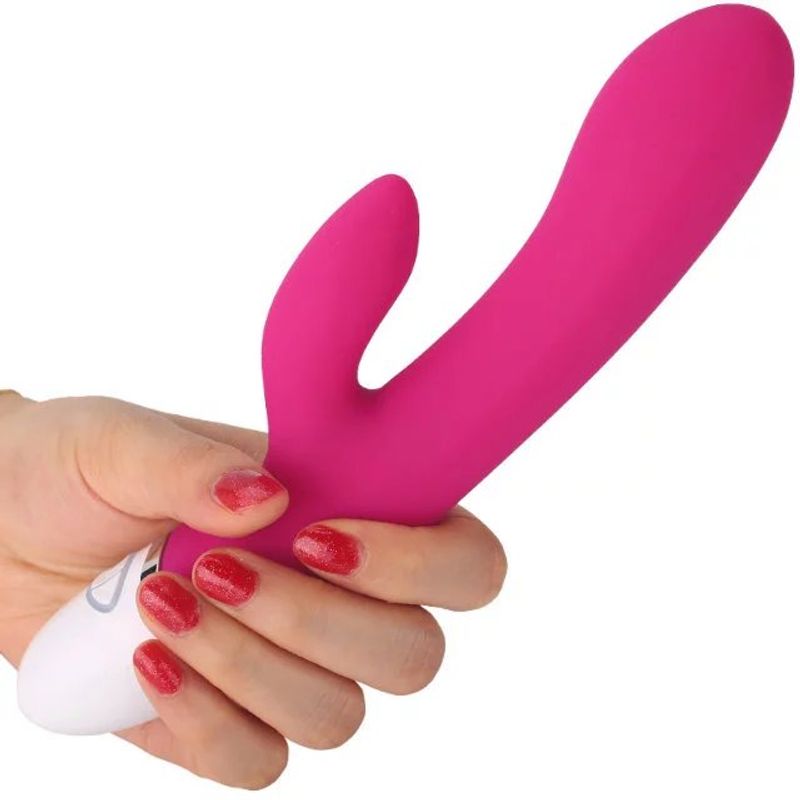 Dreamer 7 Mode Silicone Rechargeable Rabbit Vibrator Pink