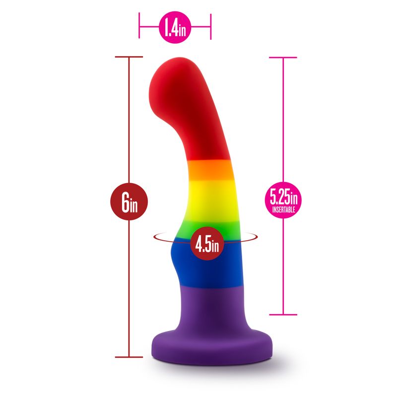 Avant Pride P1 Freedom Silicone Dildo