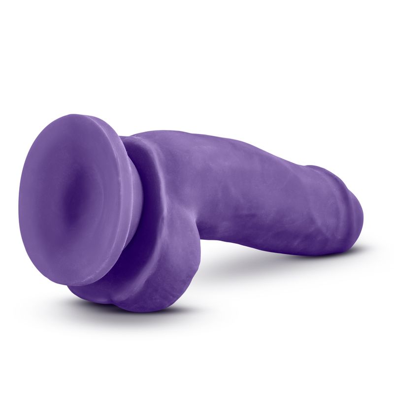 Au Naturel Bold Beefy 7in Dildo Purple