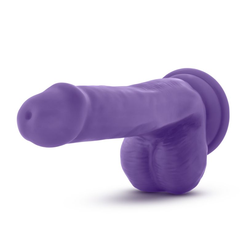 Au Naturel Bold Delight 6in Dildo Purple