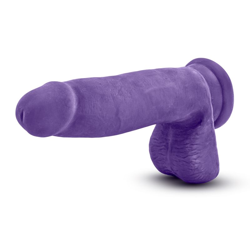 Au Naturel Bold Pleaser 7in Dildo Purple