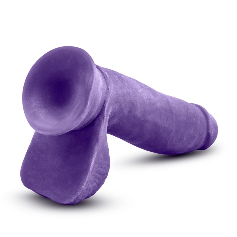 Au Naturel Bold Pleaser 7in Dildo Purple