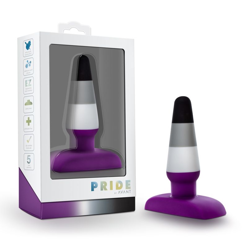 Avant Pride P7 Ace Silicone Butt Plug-BL-88377