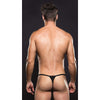 Microfiber Magnetic G String Black