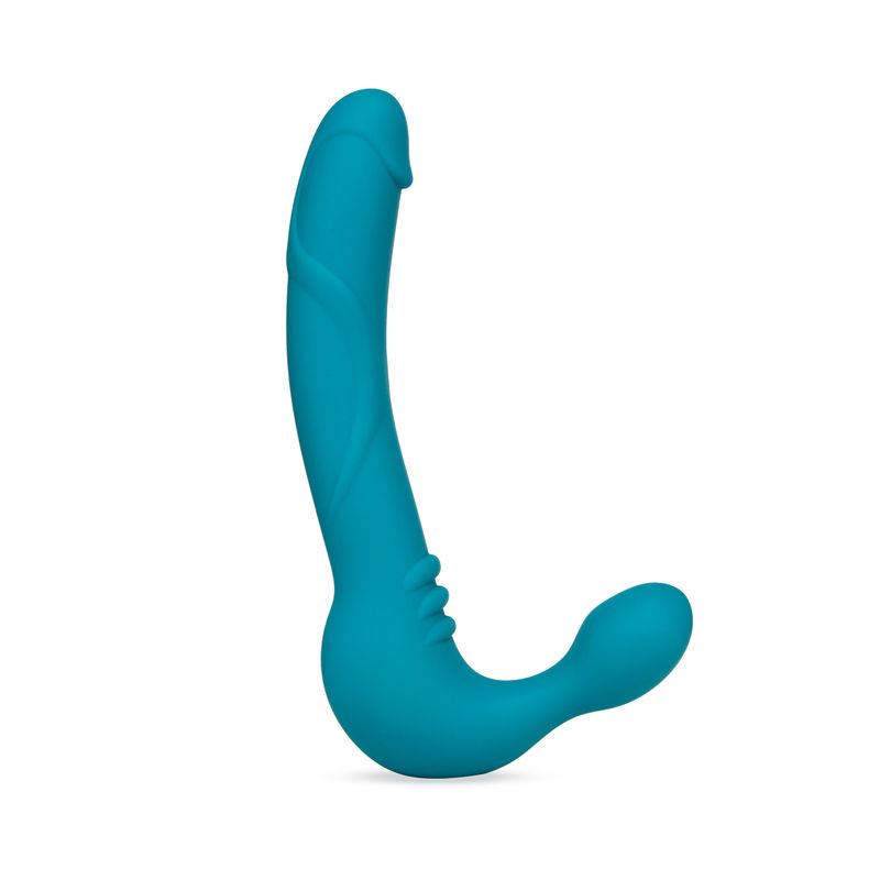 Temptasia Luna Strapless Silicone Dildo Teal