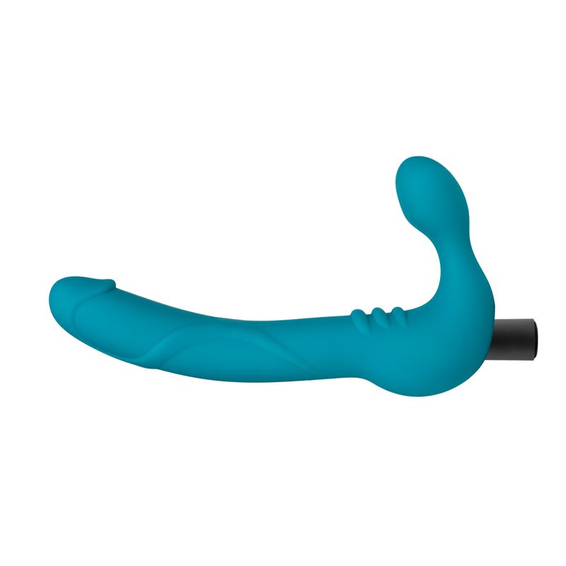 Temptasia Luna Strapless Silicone Dildo Teal