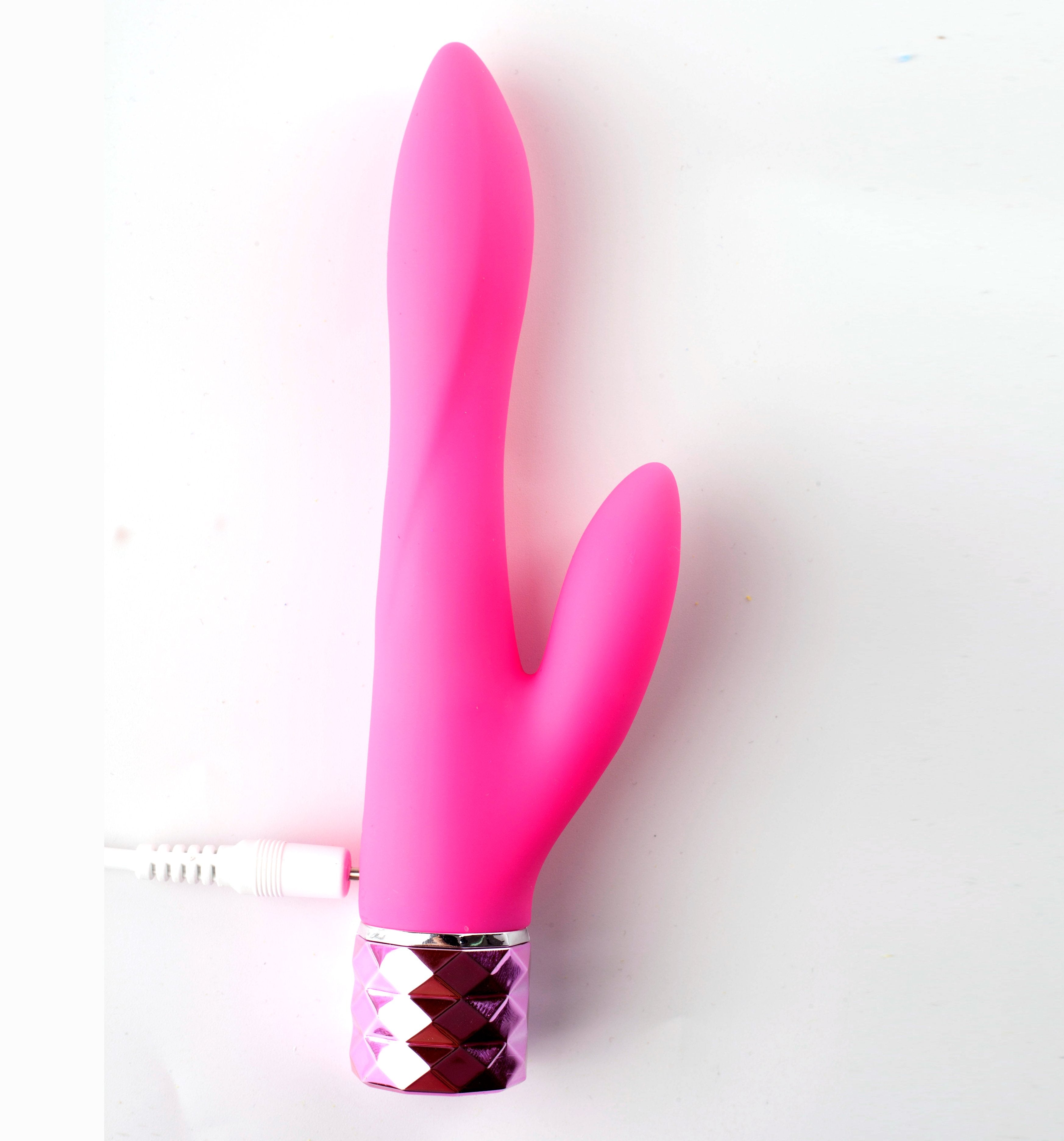 Maia Victoria - Pink 15.2 cm USB Rechargeable Rabbit Vibrator-16-06-P1