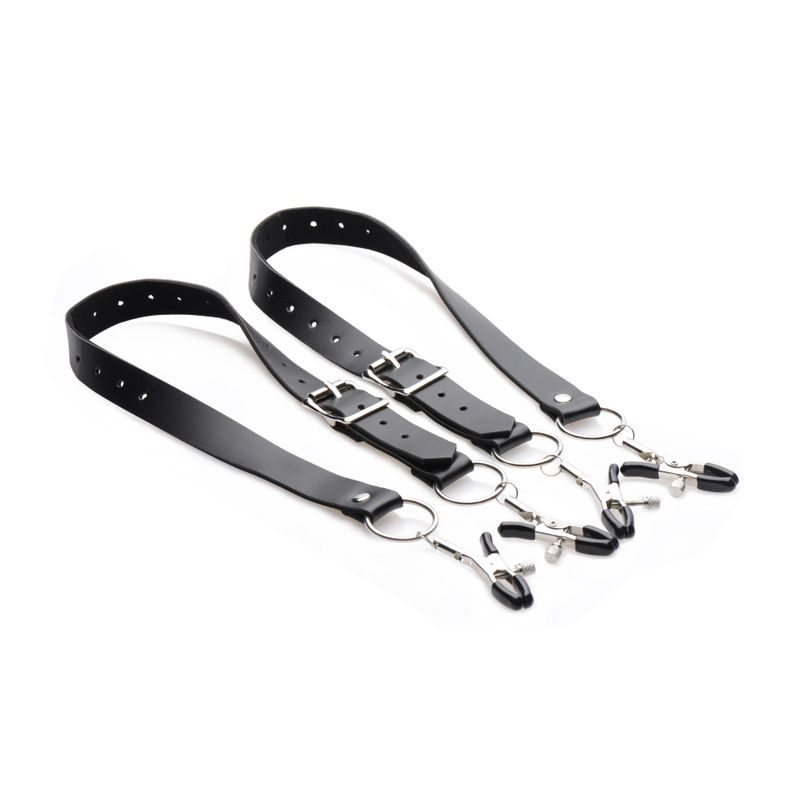 Labia Spreader Straps with Clamps-AF500