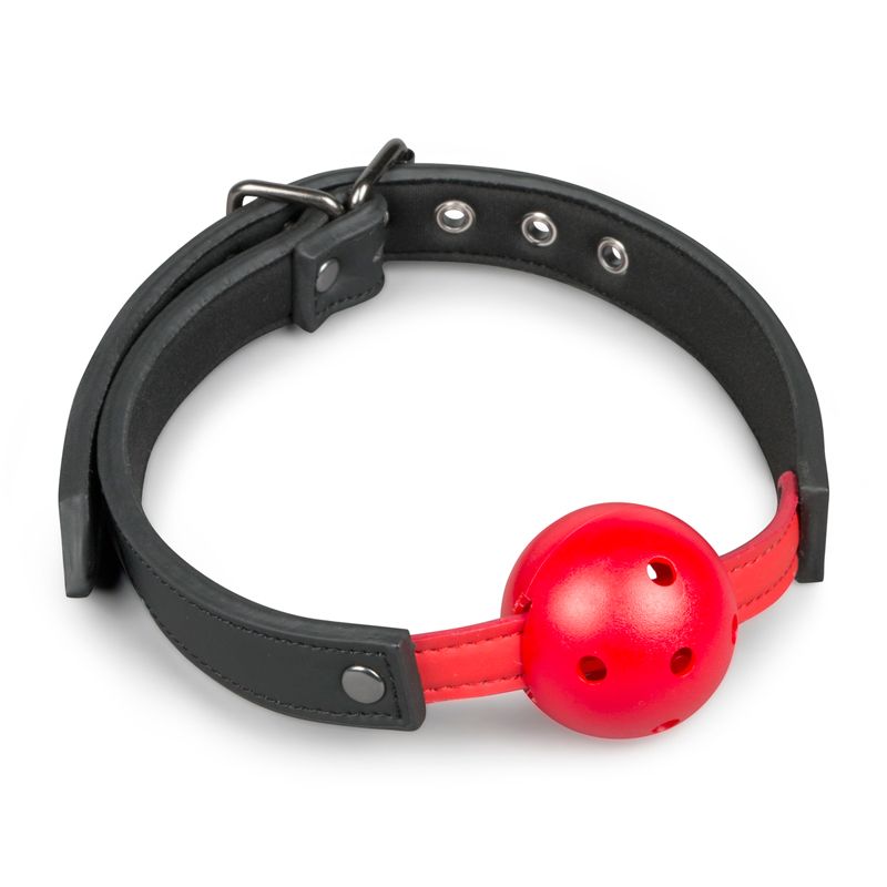 Ball Gag With PVC Ball Red