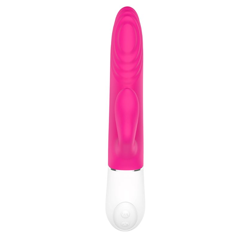 Lighter Thrusting Rabbit Vibrator Pink