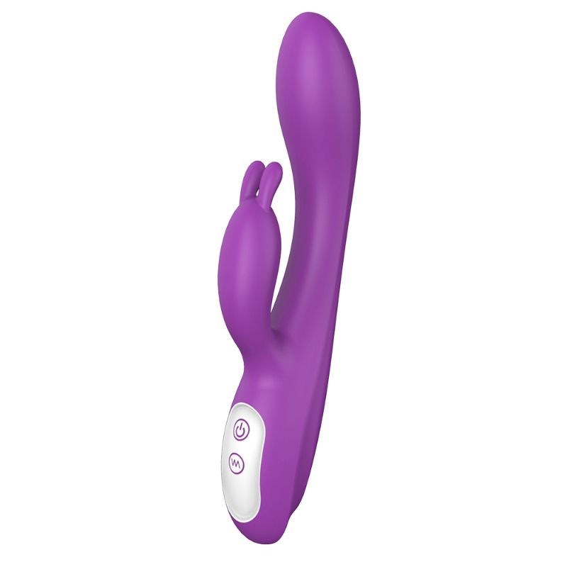 Naughty Heating Rabbit Vibrator Purple