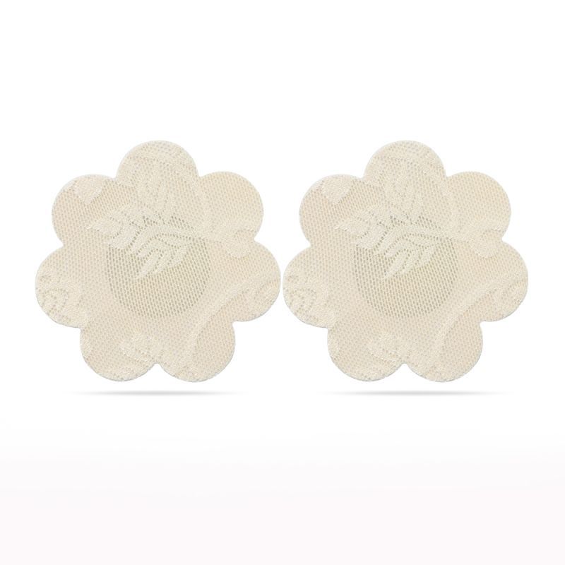 Lace Heart and Flower Nipple Pasties Twin Pk