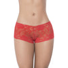 Lace Boyshort Red