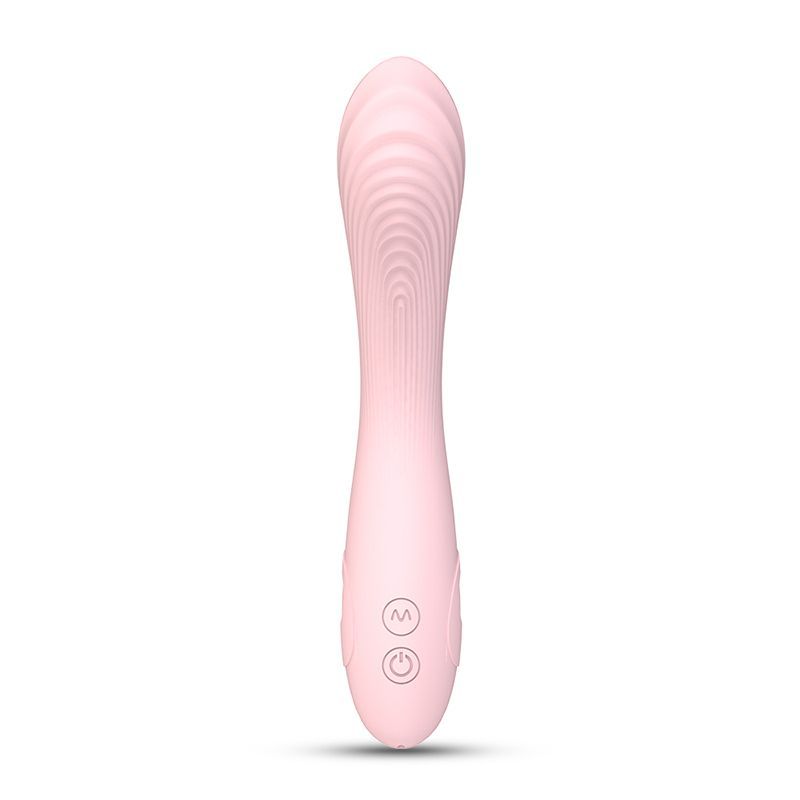 Flexible Bending Silicone Vibrator Pink