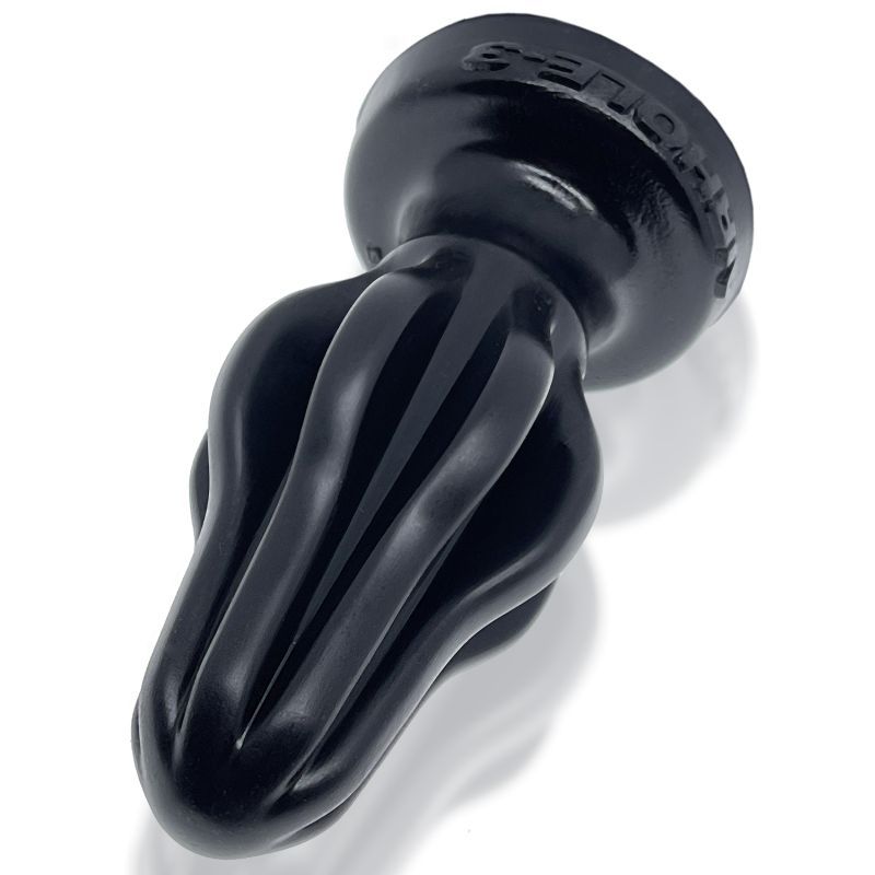 Airhole-1 Finned Buttplug Black