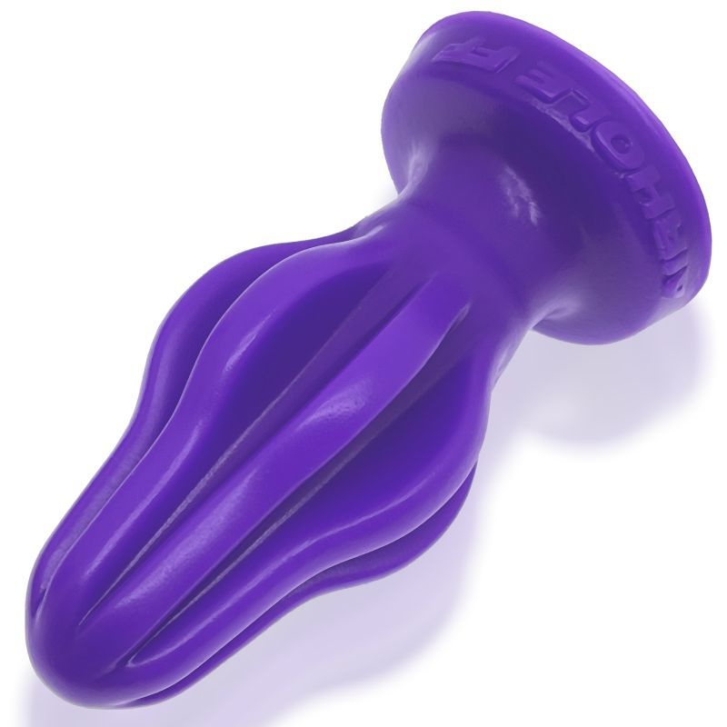 Airhole-1 Finned Buttplug Eggplant