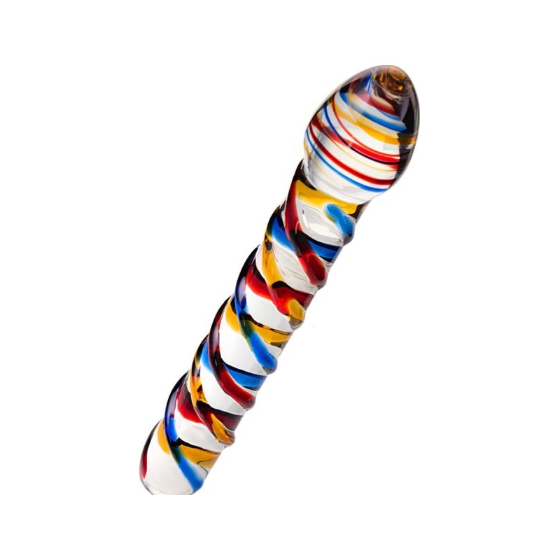 Sexus Glass Dildo Tropicana 19.5cm