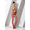 Suspender Thigh High S021 Red