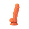 Realistic Dildo Veined Shaft w Balls Flesh