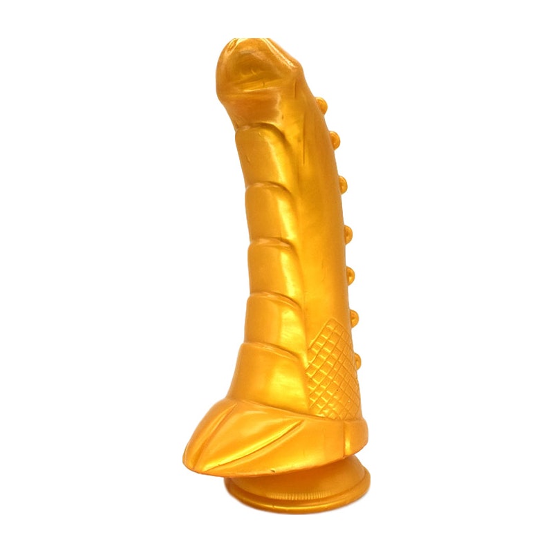 Hunchback Dildo Gold