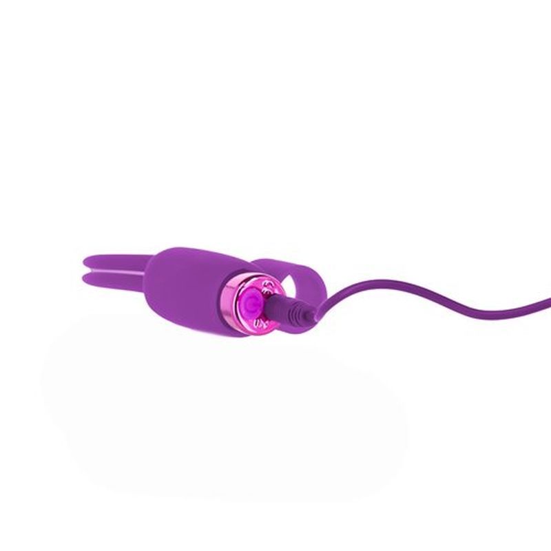 Power Bullet Teasing Tongue  w Rechargeable Bullet Purple