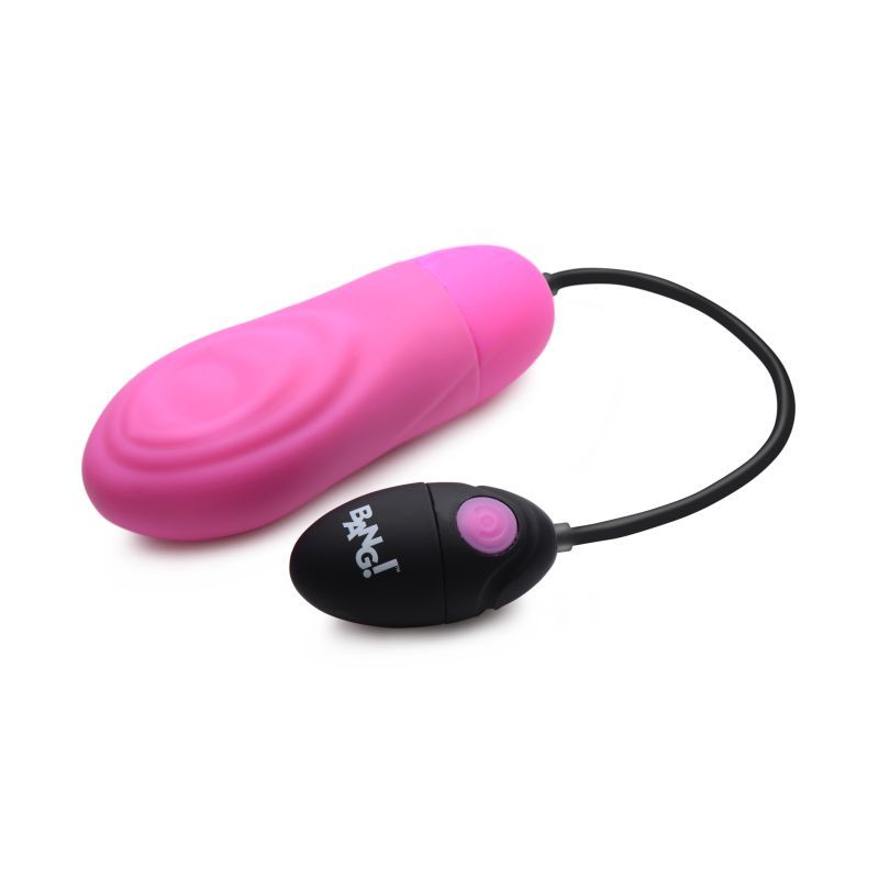 7X Pulsing Rechargeable Bullet Pink