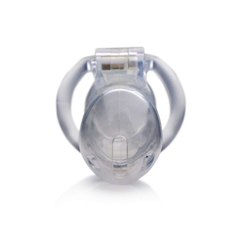 Clear Captor Chastity Cage Medium