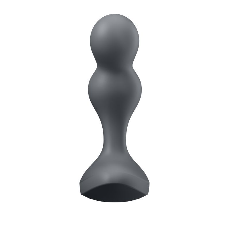 Satisfyer Deep Diver Vibrating Connect App Anal Plug Grey-4006796