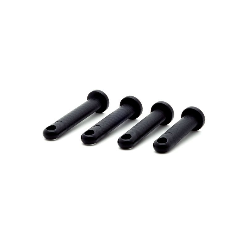 Cockcage Locking Pins Black 4 Pc