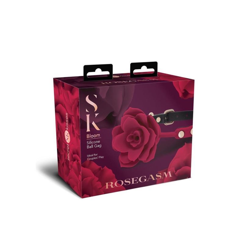 Secret Kisses Rosegasm Bloom Silicone Gag-SK-1030
