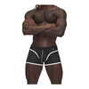 Male Power Sport Mesh Mini Short Black