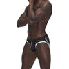 Male Power Sport Mesh Jock Black