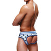 Prowler Blue Paw Open Back Brief