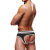 Prowler Open Back Brief Black/White