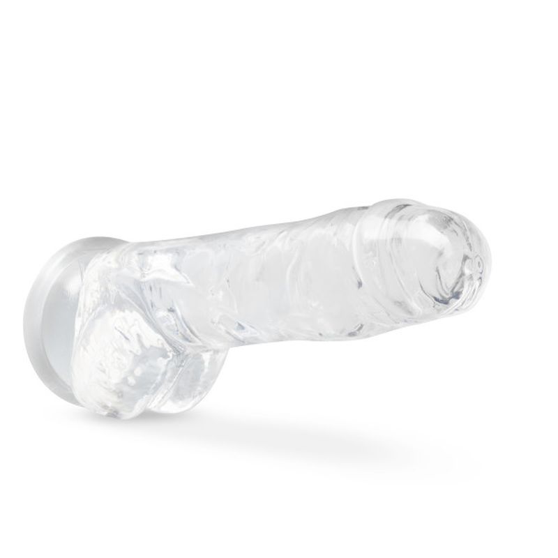 Naturally Yours 8" Crystaline Dildo Diamond