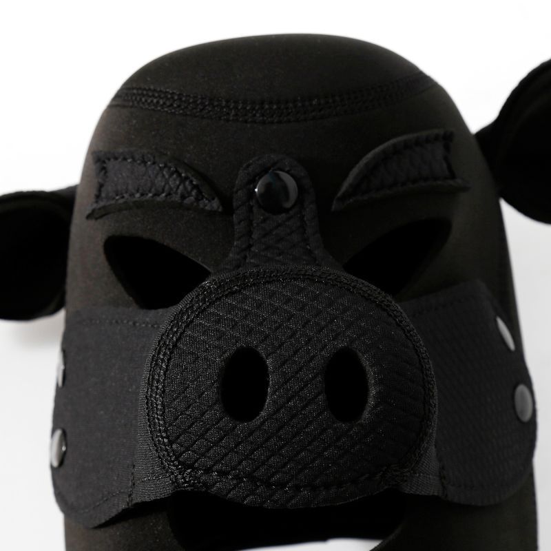 Neoprene Pig Mask Black