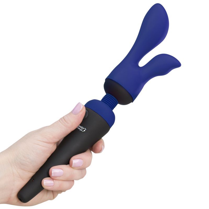 PalmSensual Massager Heads Blue (For use with PalmPower)