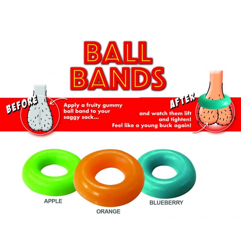 Ball Bands Gummy Cock Ring