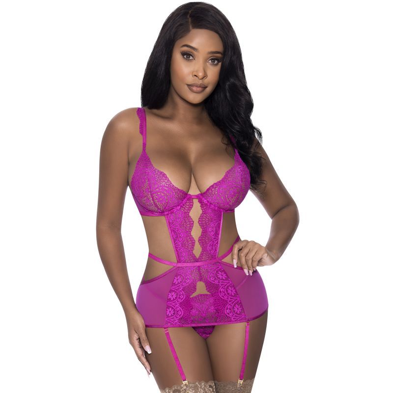 Cutout Dress and G-String Set