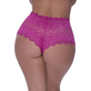 Split Crotch Boy Short Raspberry