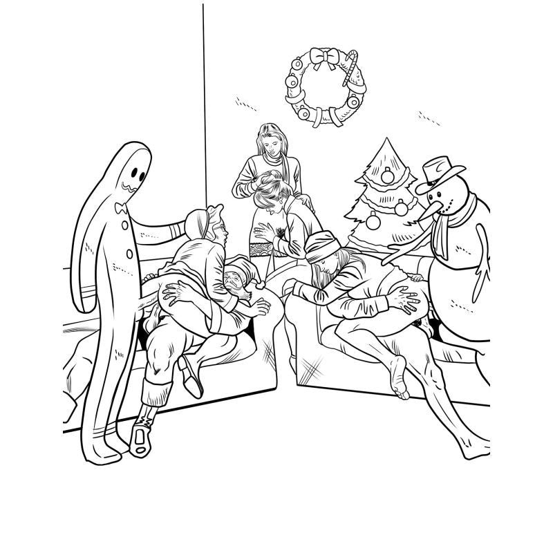 The Dirtiest Christmas Colouring Book Ever