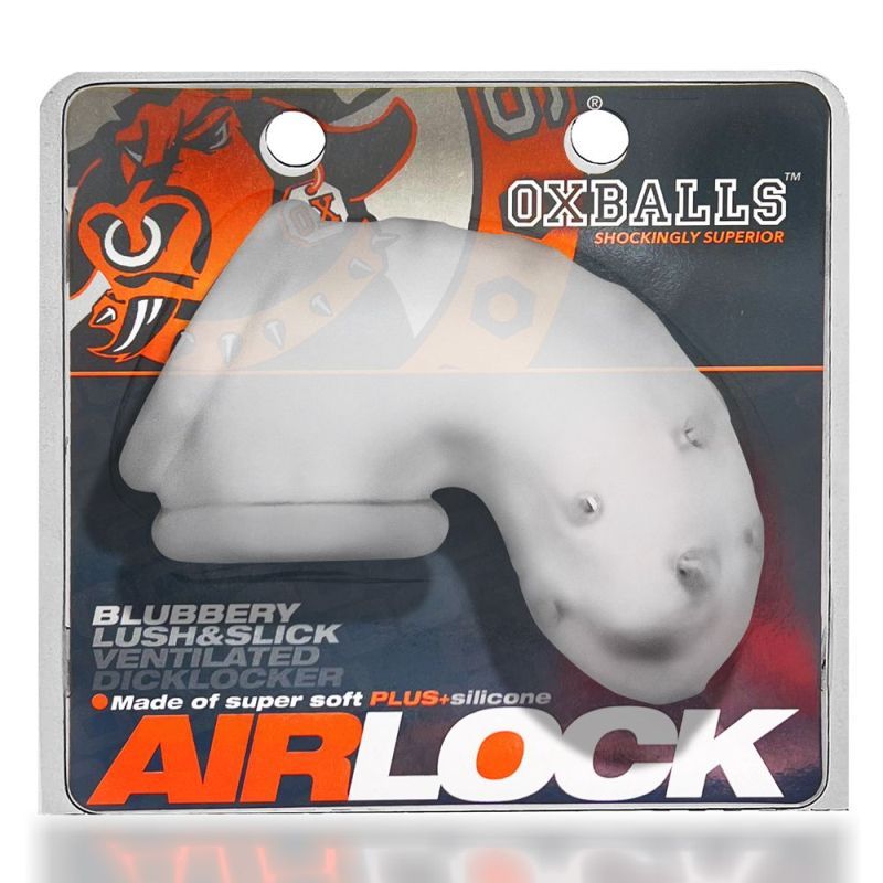 Airlock Air-Lite Vented Chastity Clear Ice