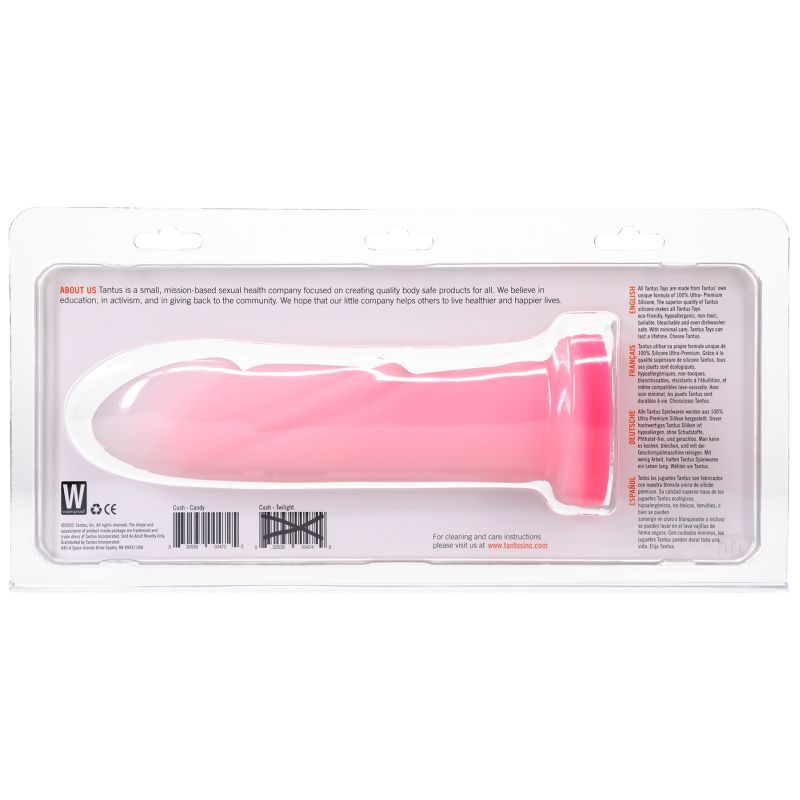 Cush Dual Density Dildo Rose Quartz