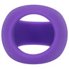 Stirrup Silicone Cock Ring Lilac