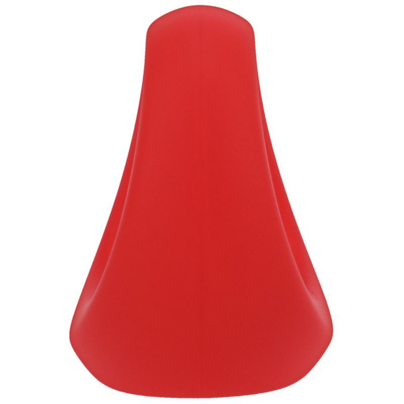 Stirrup Silicone Cock Ring Crimson