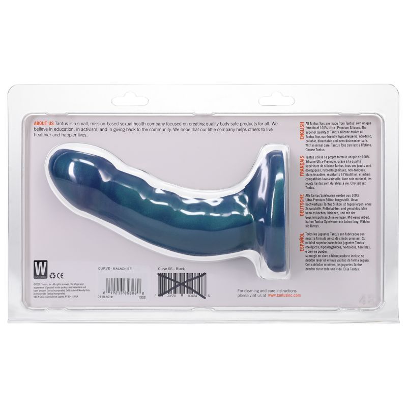 Curve Dildo Malachite