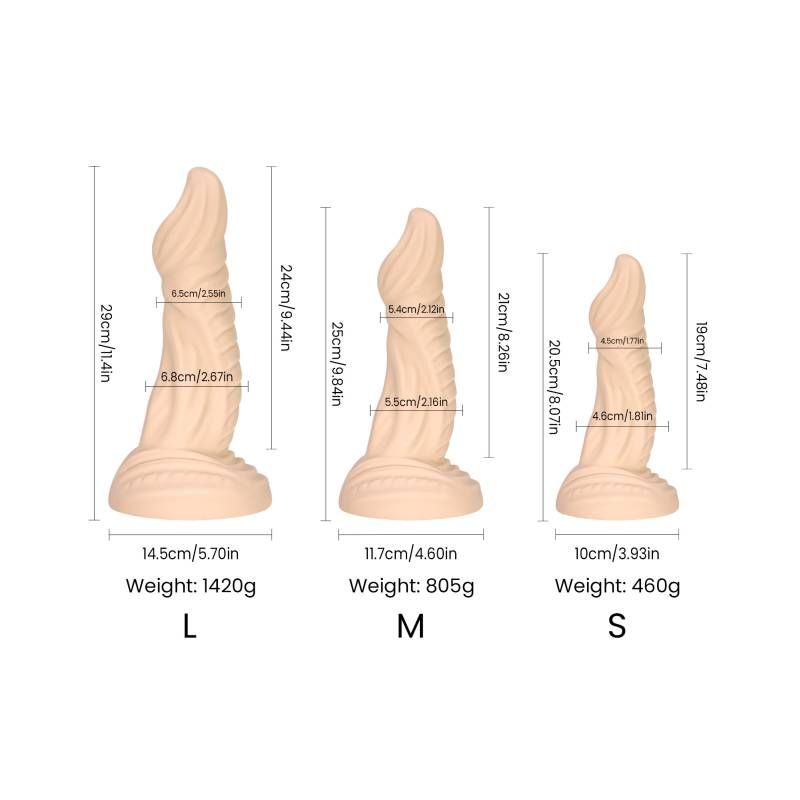 Sphinx Liquid Silicone Dildo Medium