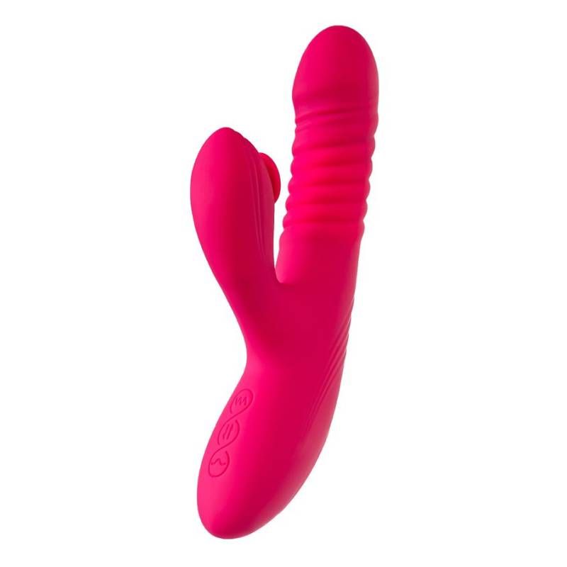 JOS Seri Thrusting Vibrator with Clitoral Stimulator